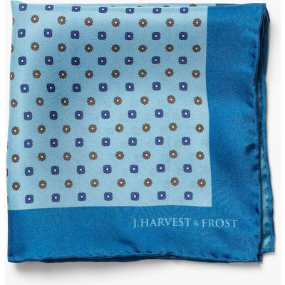 Afbeelding van J.Harvest &amp; Frost ZAKDOEK SILK 2920400 sky blue
