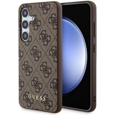 Afbeelding van Guess 4G Back Cover Geschikt voor Samsung Galaxy A35 (A356) Bruin