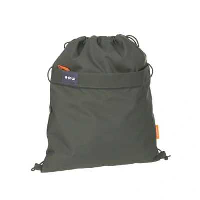 Afbeelding van bold LÄSSIG sporttas voor school, met rugzak/schoolfunctie, string tas, donker Olijf, Modern