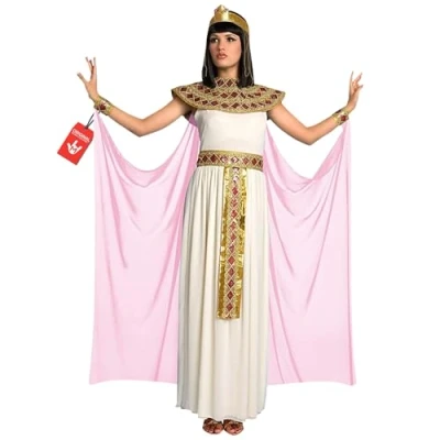 Afbeelding van Morph De Luxe Cleopatra kostuum voor dames, Cleopatra, Egyptisch dameskostuum, Halloween kostuum, maat M