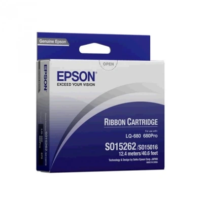 Image de Epson Ruban SO15262 pour LQ 670 nylon noir