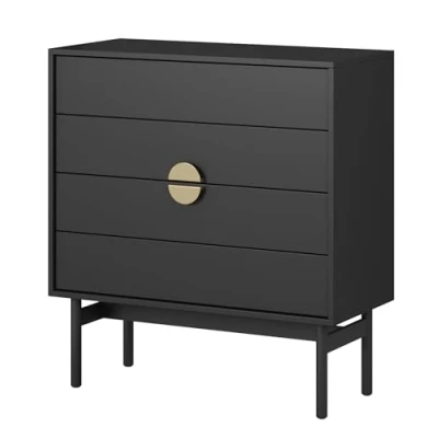 Afbeelding van Selsey STOON Ladekast 85,5 cm zwart