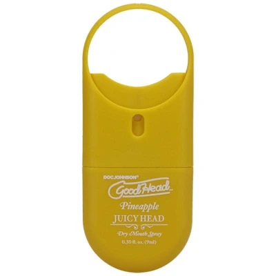 Afbeelding van Doc Johnson Juicy Head Mouth Spray To Go Pineapple 2 fl oz / 60 ml yellow