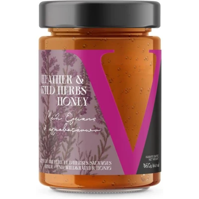 Afbeelding van Heide en wilde kruidenhoning Griekenland 460g Stayia Farm