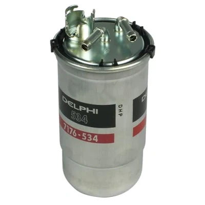 Afbeelding van DELPHI HDF534 Brandstoffilter Pijpfilter, Filter insert VOLKSWAGEN: Polo IV Hatchback, Saloon, SKODA: Fabia I 1 Combi