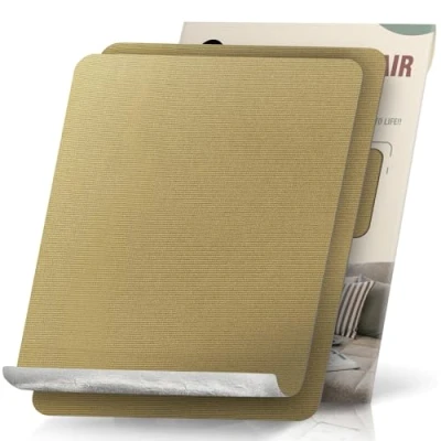 Afbeelding van Zelfklevende stoffen patch, 23 x 28 cm, 2 stuks, canvas, zelfklevend, kaki, waterdicht, voor bank, tent, meubels, autostoel, ligstoel