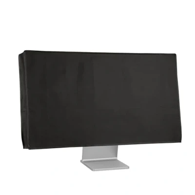 Afbeelding van kwmobile beschermhoes Monitor geschikt voor 34 35&quot; hoes Computerscherm cover Computer accessoires PC scherm stofkap in zwart