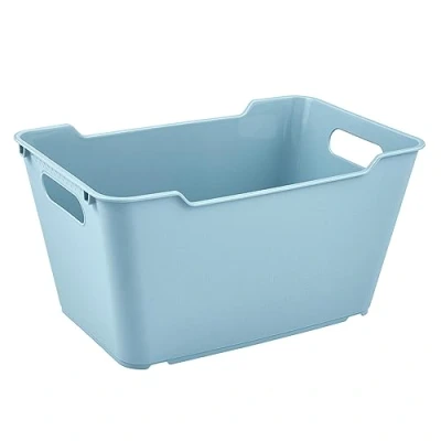 Afbeelding van keeeper Opbergdoos, gestructureerd oppervlak, 6 l, Lotta, Nordic Blue
