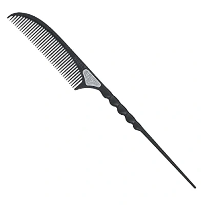 Afbeelding van Sibel Carbon Staartkam Zwart 22cm