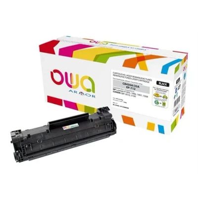 Image de OWA noir cartouche de toner (alternative for: HP CB435A)