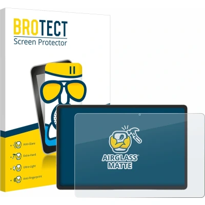 Afbeelding van BROTECT AirGlass Matte kogelwerende glasfolie (1 Stuk, Galaxy Tab S9 Plus), Tablet beschermfolie
