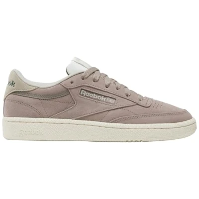 Afbeelding van Reebok Club C 85 damessneakers, Grittygrey Sports Beige Breakaway Green, 39 EU, Green