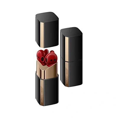Afbeelding van Huawei FreeBuds Lipstick Werkelijk draadloze koptelefoon met micro inwendig Bluetooth actieve geluidsdemping rood