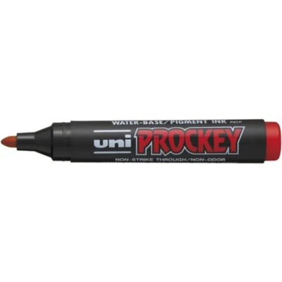 Afbeelding van Uni Ball Rode Prockey PM 122 Permanente Marker