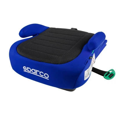 Afbeelding van Sparco zitverhoger F100KI Zwart/Blauw i Size 125 150cm (ECE R129/03)