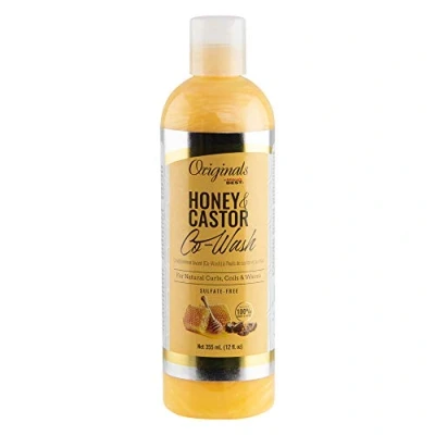 Afbeelding van AFRICA BEST ORIGINALS HONEY &amp; CASTOR CO WASH 12OZ