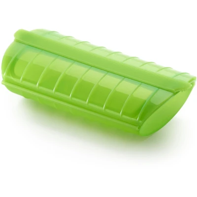 Afbeelding van Lékué Magnetron Stoomkoker met plateau 1 2 p. Green