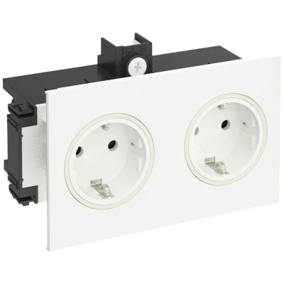 Afbeelding van OBO 2 VOUDIGE WCD INCL AFDEKRAAM 9010