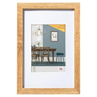 Afbeelding van walther design Fiorito houten lijst, 40 x 60 cm, donker eiken, acrylglas