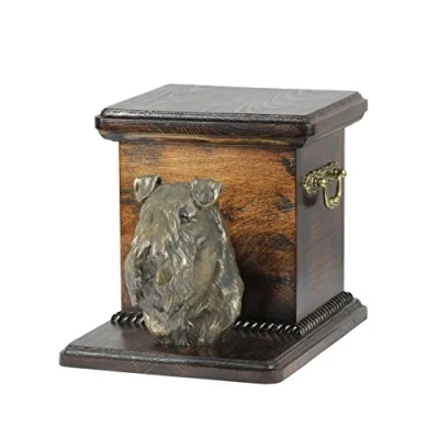 Afbeelding van Elegante urn hond voor Kerry Blue Terrier met hondenbuste