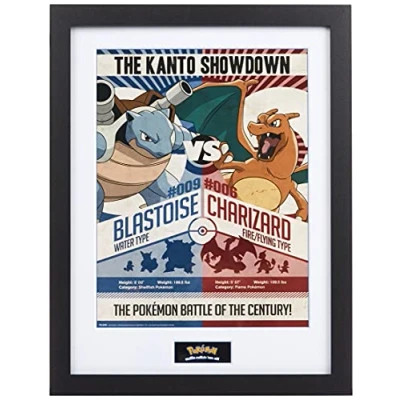 Afbeelding van Pokémon Pokemon Red vs Blue Collector Print