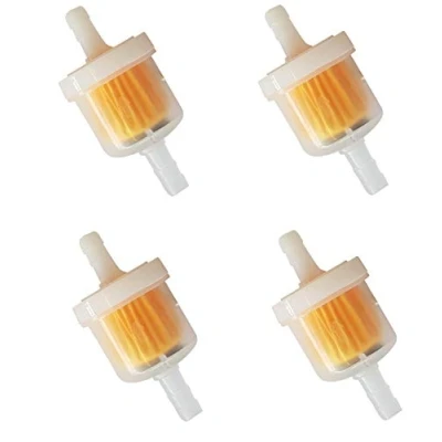 Afbeelding van Set van 4 benzinefilters, brandstoffilters, universele personenauto&#039;s, auto&#039;s, 6 mm
