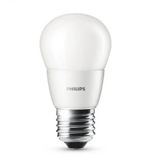 Afbeelding van LED lamp E27 Kogel Philips (4W, 250lm, 2700K)
