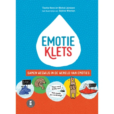 Afbeelding van Gezinnig Emotieklets Tischa Neve &amp; Michal Janssen Leeftijd: 5 t/m 12 jaar Pagina’s: 168 Full color Hard cover ISBN: 9789083143347