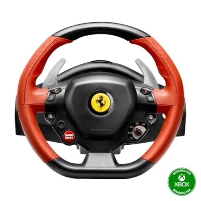 Afbeelding van Thrustmaster Ferrari 458 Spider Racestuur Rood Xbox One, Series S &amp; X