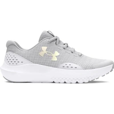Afbeelding van Under Armour Visual Cushioning GGS Surge 4 Hardloopschoenen voor op de weg kinderen, Maat: 36.5, Halo gray