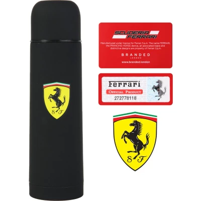 Afbeelding van Scuderia Ferrari thermosfles zwart