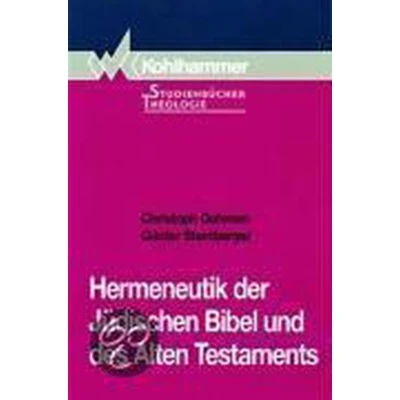 Afbeelding van Hermeneutik der Jüdischen Bibel und des Alten Testaments