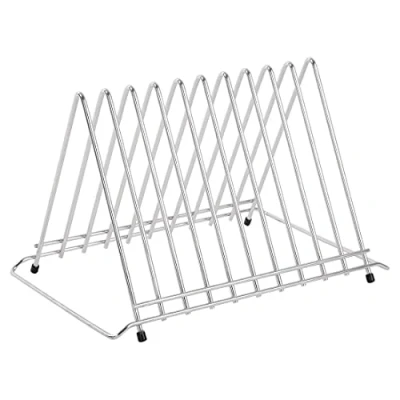 Afbeelding van Hygiplas RVS snijplankenrek 10x 30mm