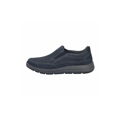 Afbeelding van Josef Seibel Giuseppe Instappers, Heren, Maat: 41, Indigo Leer