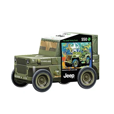 Afbeelding van Military Jeep Tin