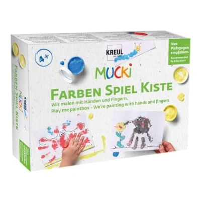 Afbeelding van KREUL Mucki vingerverf set 5 x 50 ml