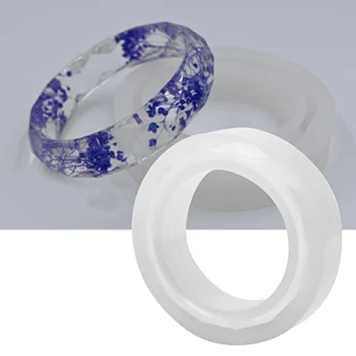 Afbeelding van Hars sieraden armband vormen, siliconen vormen voor epoxyhars, uv hars, gietvorm van siliconen, het maken sieraden, knutselen