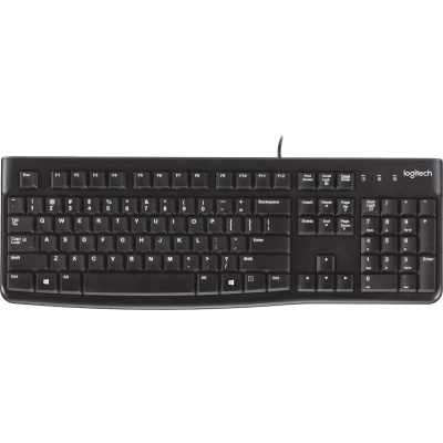 Afbeelding van Logitech K120 toetsenbord USB AZERTY Frans / Zwart