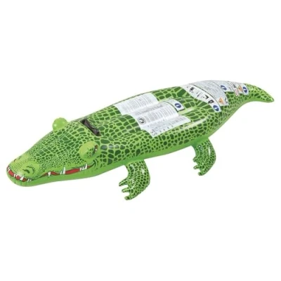 Afbeelding van Jilong Opblaasdier Krokodil 162 X 68 Cm Pvc Groen