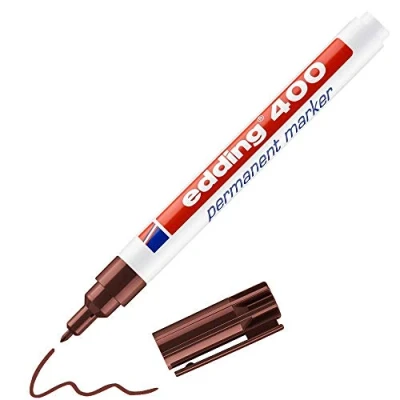 Afbeelding van Permanent marker Edding 400 07 bruin