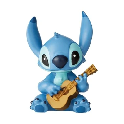 Afbeelding van Disney Showcase Beeldje Stitch with Guitar 6 cm Ukelele