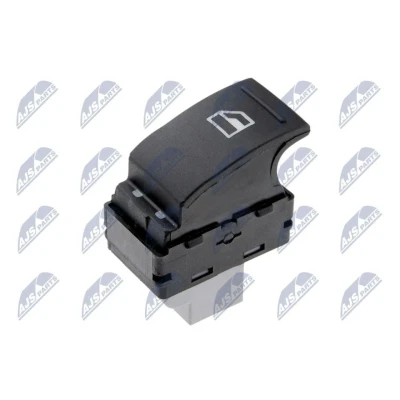 Afbeelding van NTY EWS VW 027 Schakelaar, raamopener Rechts voor VOLKSWAGEN: Transporter 5, 5 Bus, Multivan (7HM