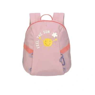 Image de LÄSSIG Petit sac à dos pour enfant avec sangle de poitrine, 20 x 9,5 24 cm, 3,5 l, Sunshine Peach, Moderne