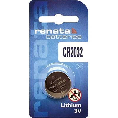 Image de Blister de 1 Pile bouton lithium CR2032 3V 225 mAh