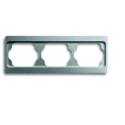 Afbeelding van ABB Busch Jaeger 1723 KA 266 BJ AFDPL.3V HOR WANDG TITANIUM