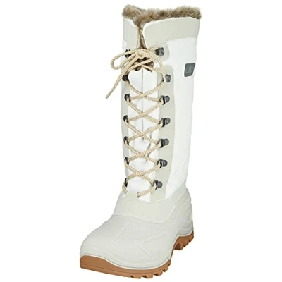 Afbeelding van CMP Nietos Snowboots, Dames, Maat: 42, Vanilla Textiel/ synthetisch