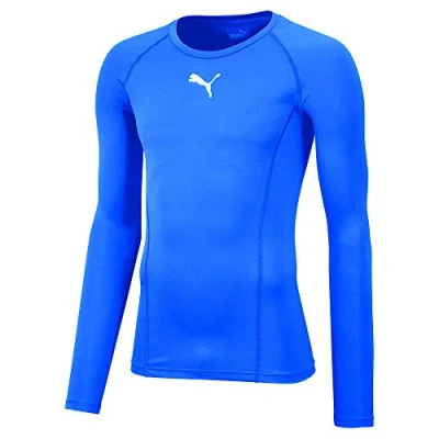 Afbeelding van Puma, Vrouwen, Sportief shirt, LIGA Baselayer Tee LS Jr 655921 (128), Blauw, 128