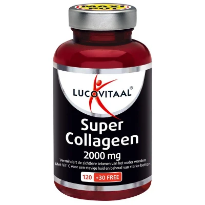 Afbeelding van Stapel tot 60% korting Lucovitaal Super Collageen 2000mg 150 tabletten