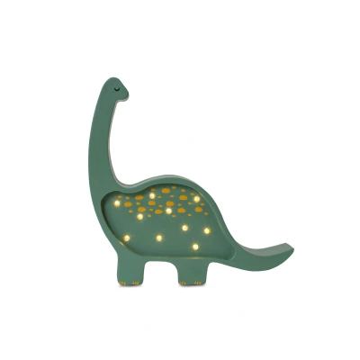 Afbeelding van Little lights lamp mini dino military green