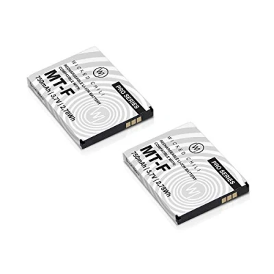 Afbeelding van Wicked Chili Set van 2 reservebatterijen voor AVM Fritz!Fon C5 / C4 M2 MT F/Motorola MOTOFONE F3 EM325 M325 EM25 reservebatterij 312BAT016, 312BAT006, 312BAT006CS FVM4466 CL